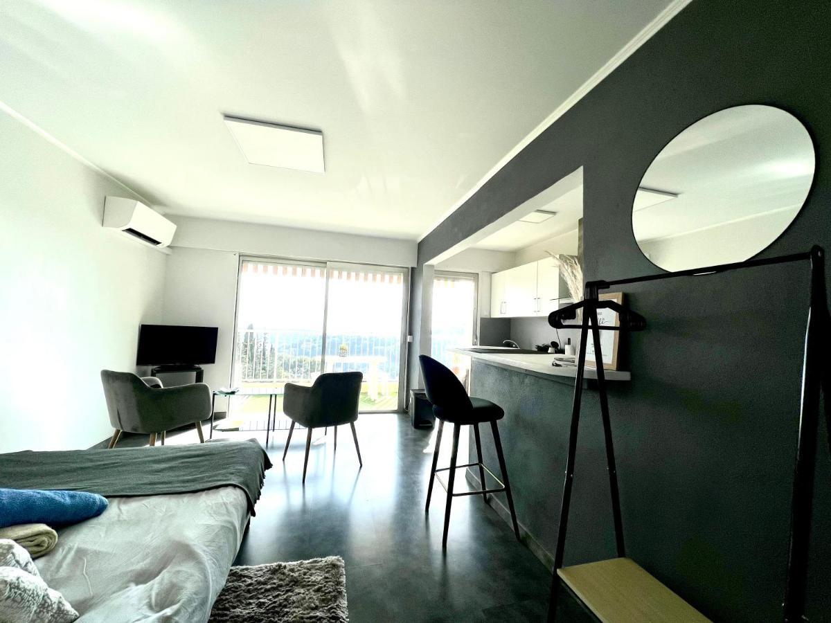 Le Best View, Climatise Vue Mer Panoramique, Parking Gratuit, Wifi Menton Dış mekan fotoğraf